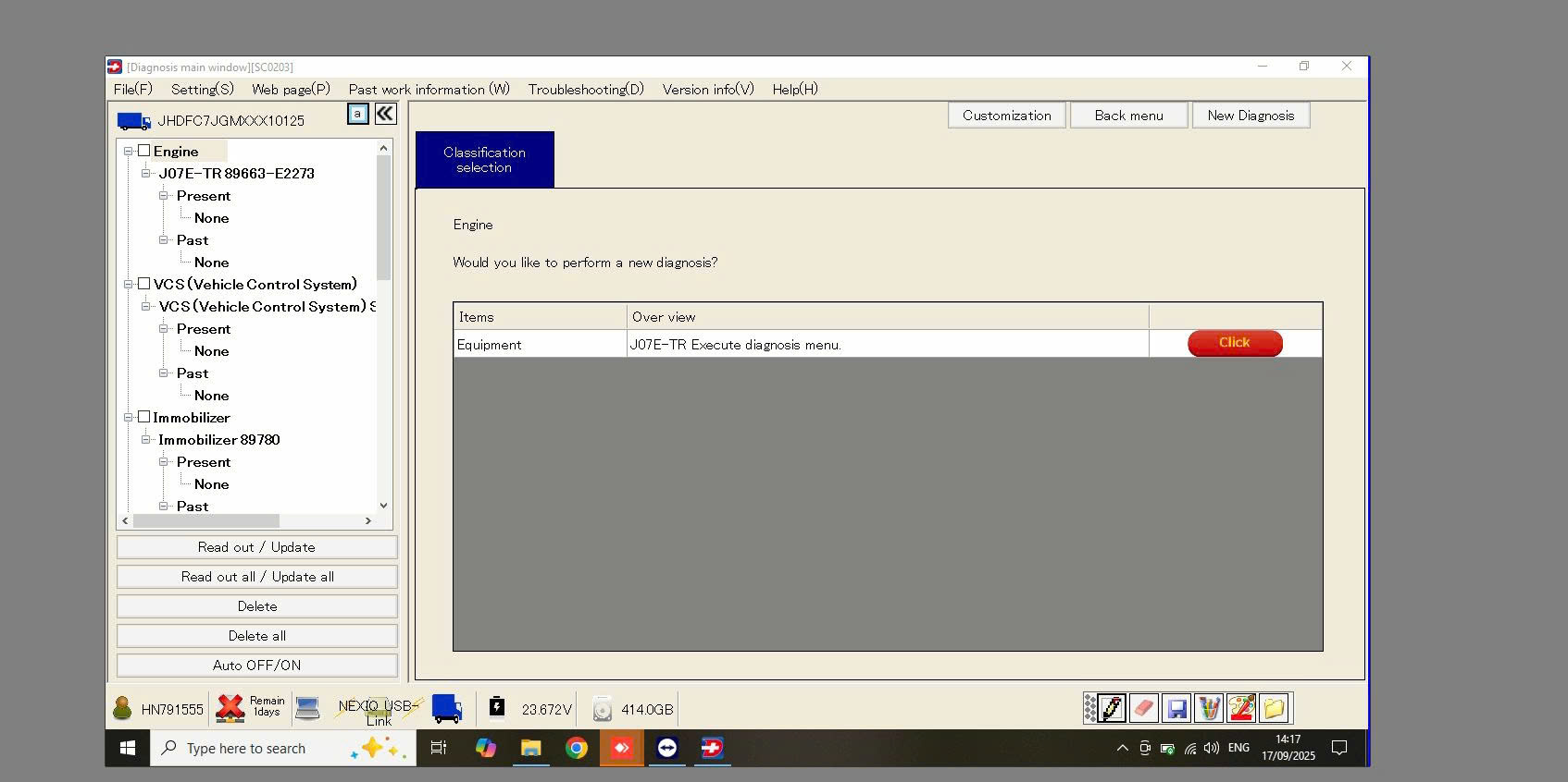 Hino DX2 DX3 How to Solve the Connection Fix Error 7