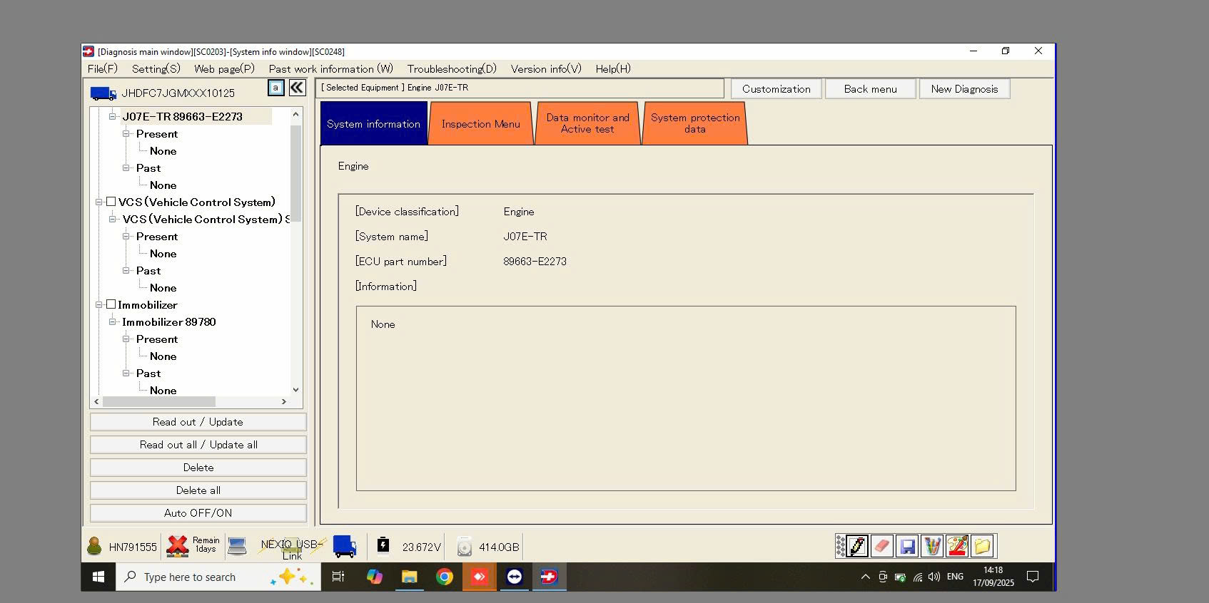 Hino DX2 DX3 How to Solve the Connection Fix Error 8