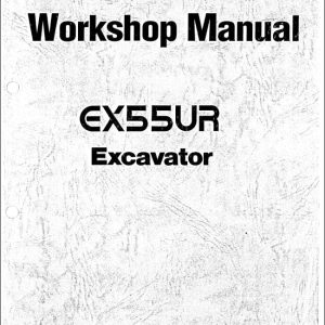 Hitachi Excavator EX55UR Diagrams and Parts Workshop Manual (1)