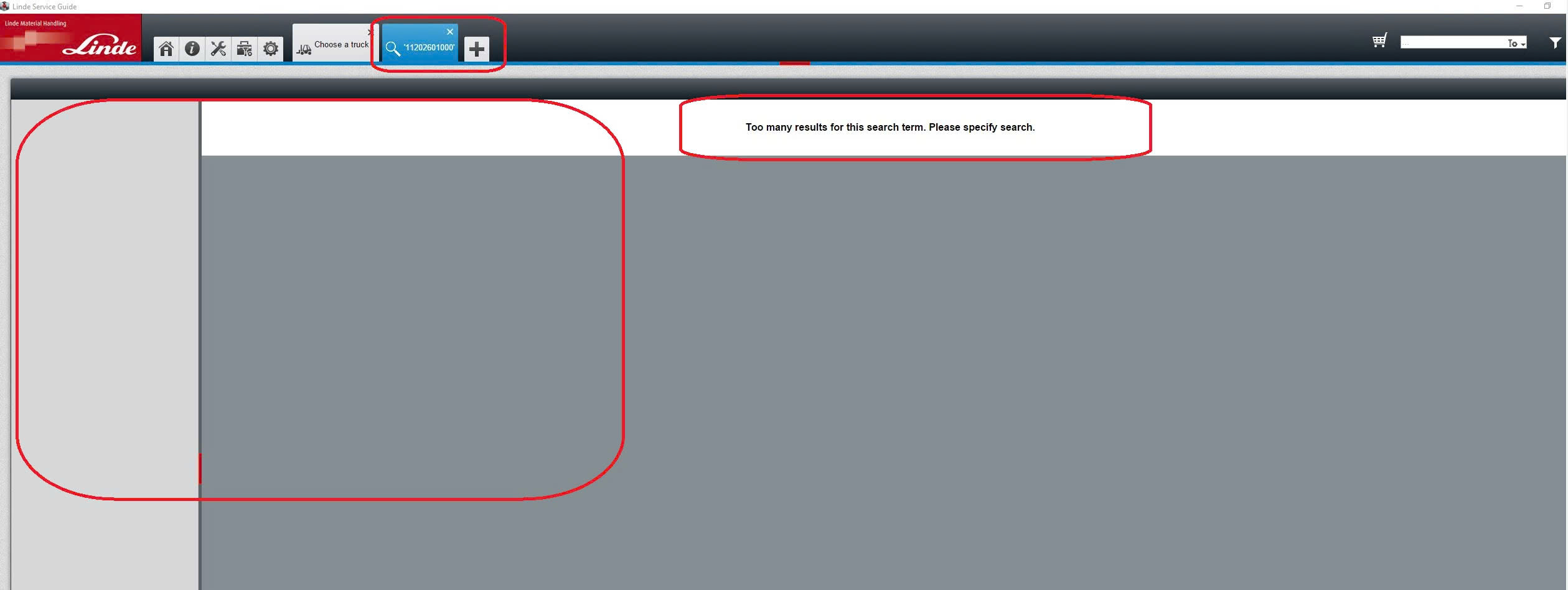 How To Fix Linde LSG Search With Parts Number 1