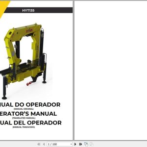 Hyva Tipping Cylinder HYT135 Operators Manual PT ES EN (1)