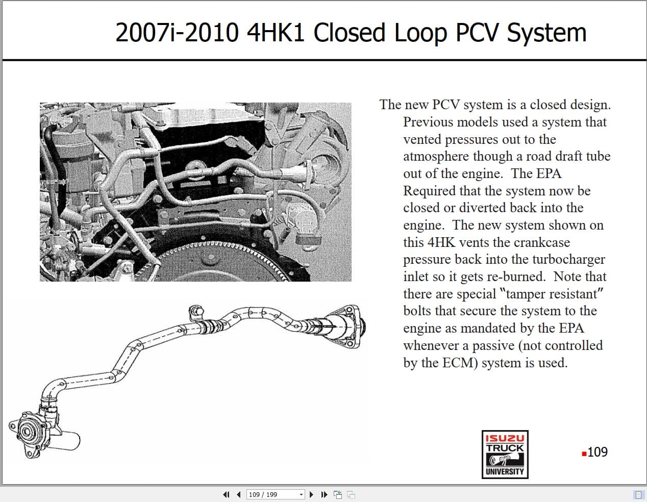 Isuzu Engine 4HK1 TC Diagnostic and Drivability Training (2)