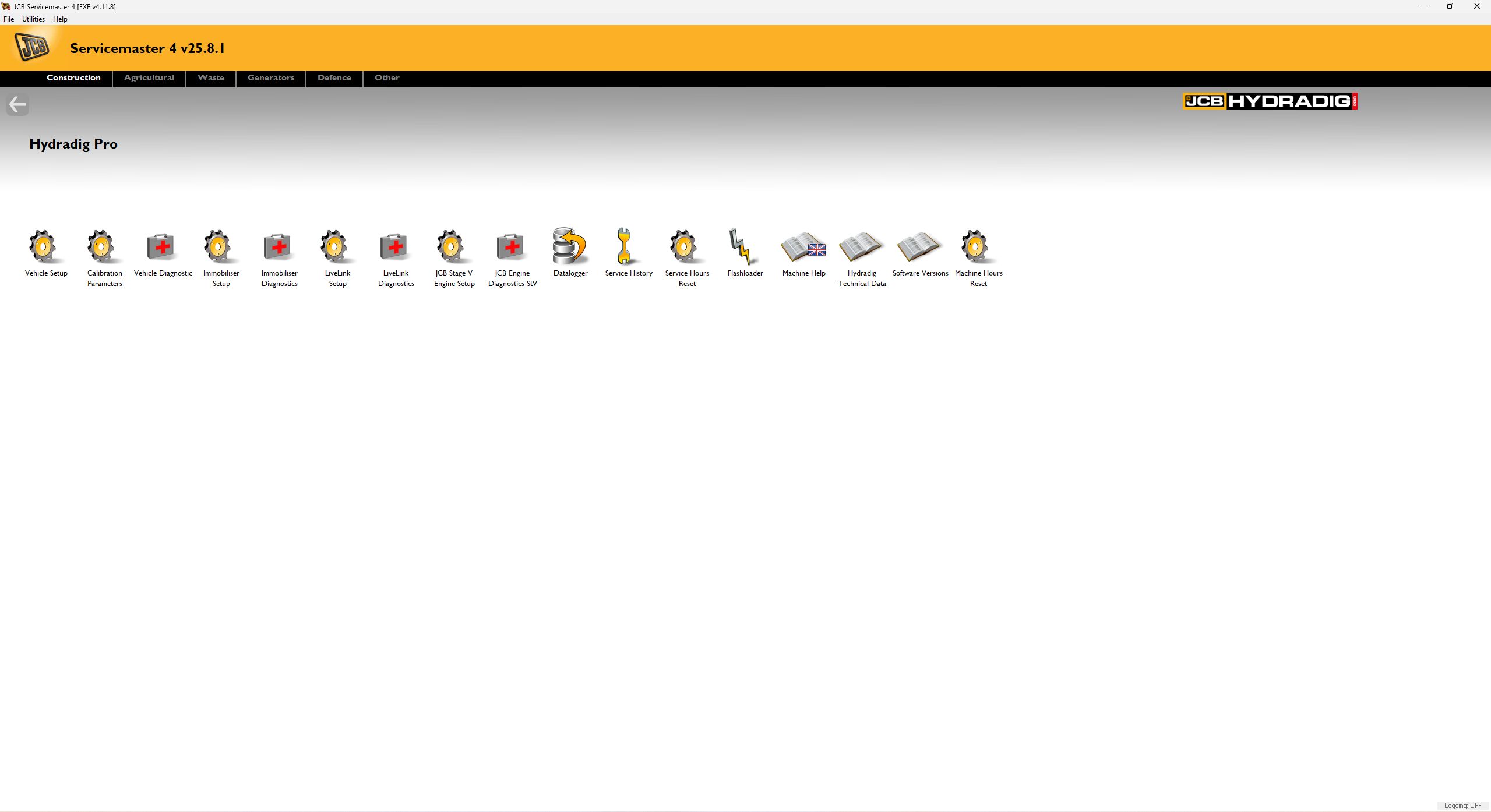 JCB ServiceMaster 4 v25.8.1 09.2025 Diagnostic Program 11