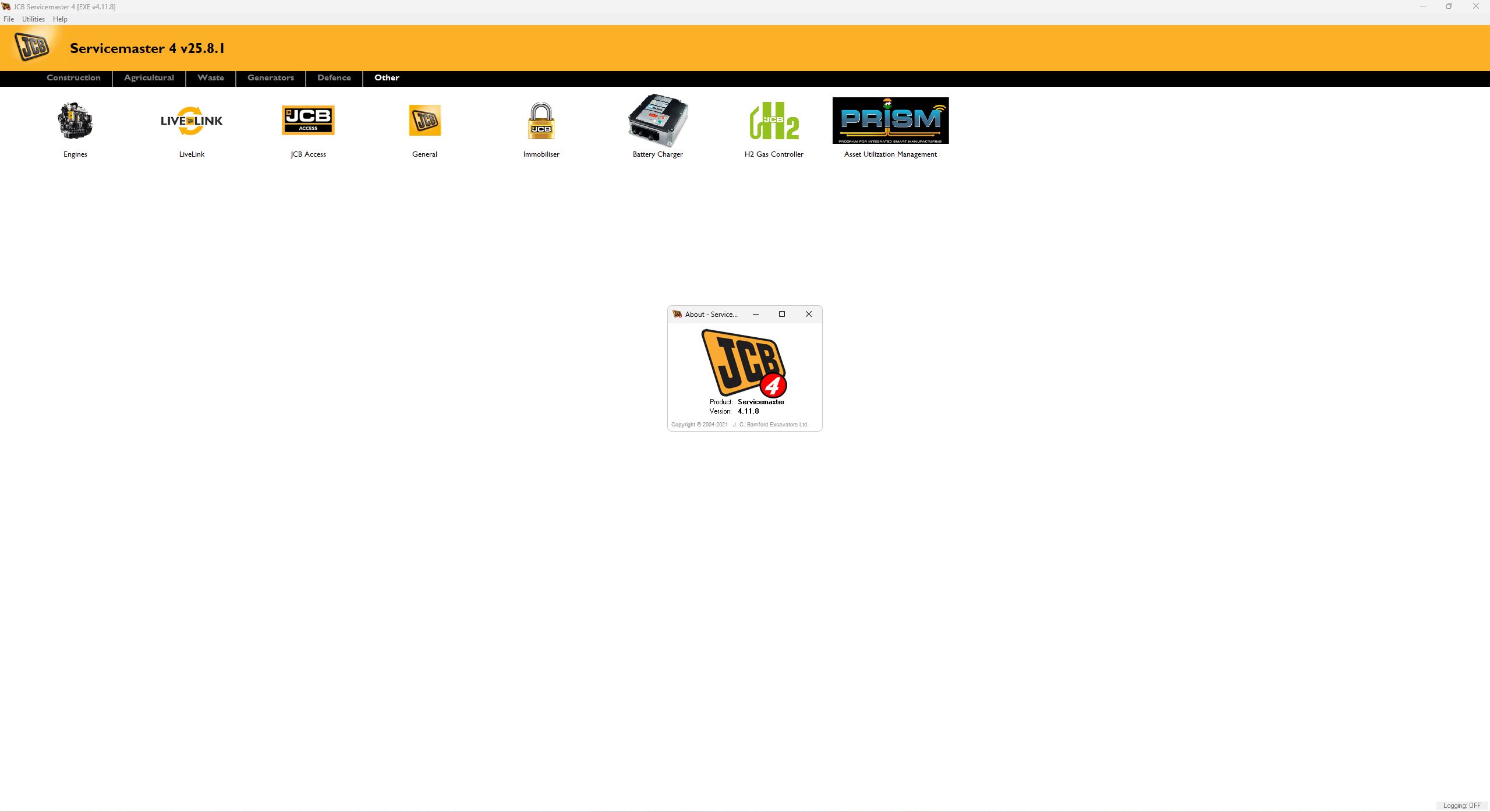 JCB ServiceMaster 4 v25.8.1 09.2025 Diagnostic Program 7