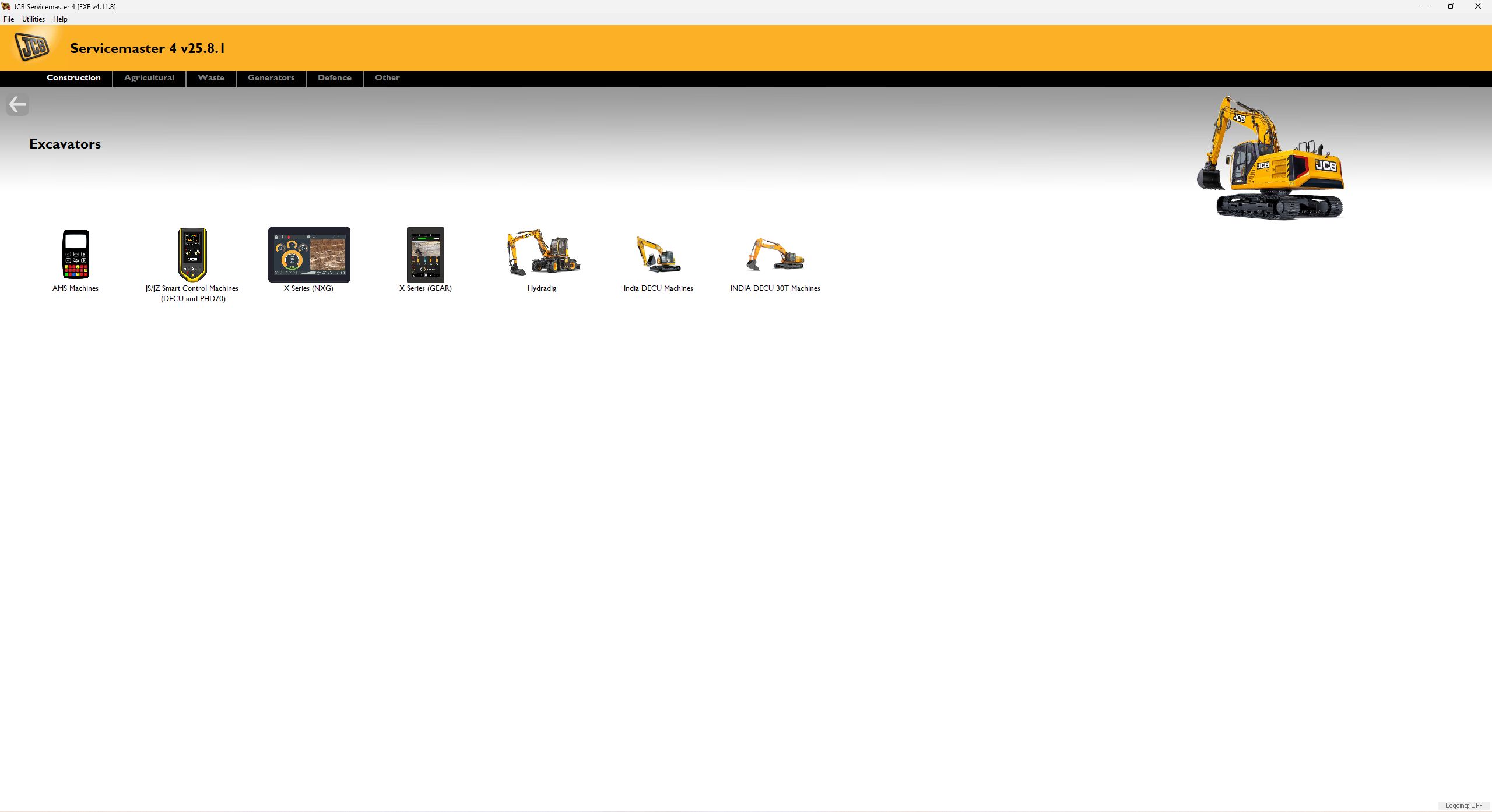 JCB ServiceMaster 4 v25.8.1 09.2025 Diagnostic Program 9