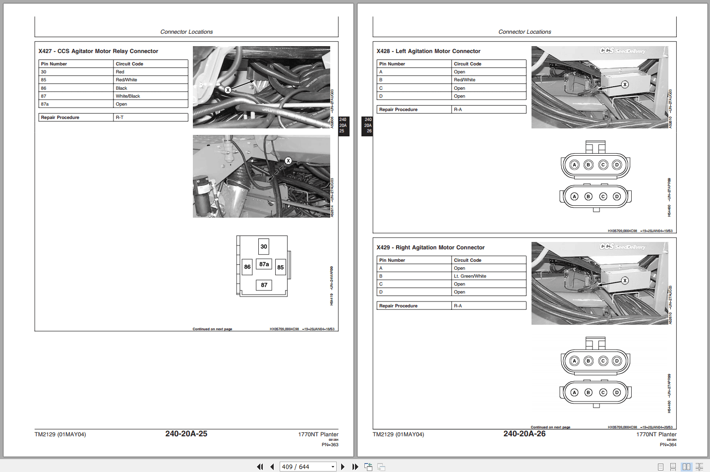 John Deere 1770NT 1770NT CCS 24 Row Planter Diagnosis Test Manual TM2129 (3)