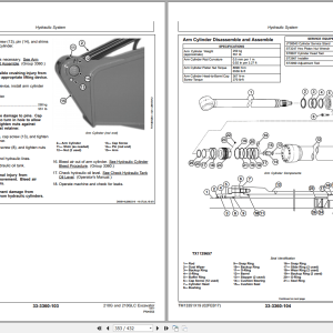 John Deere 210G 210Glc Excavator Repair Technical Manual Tm13351X19 (2)