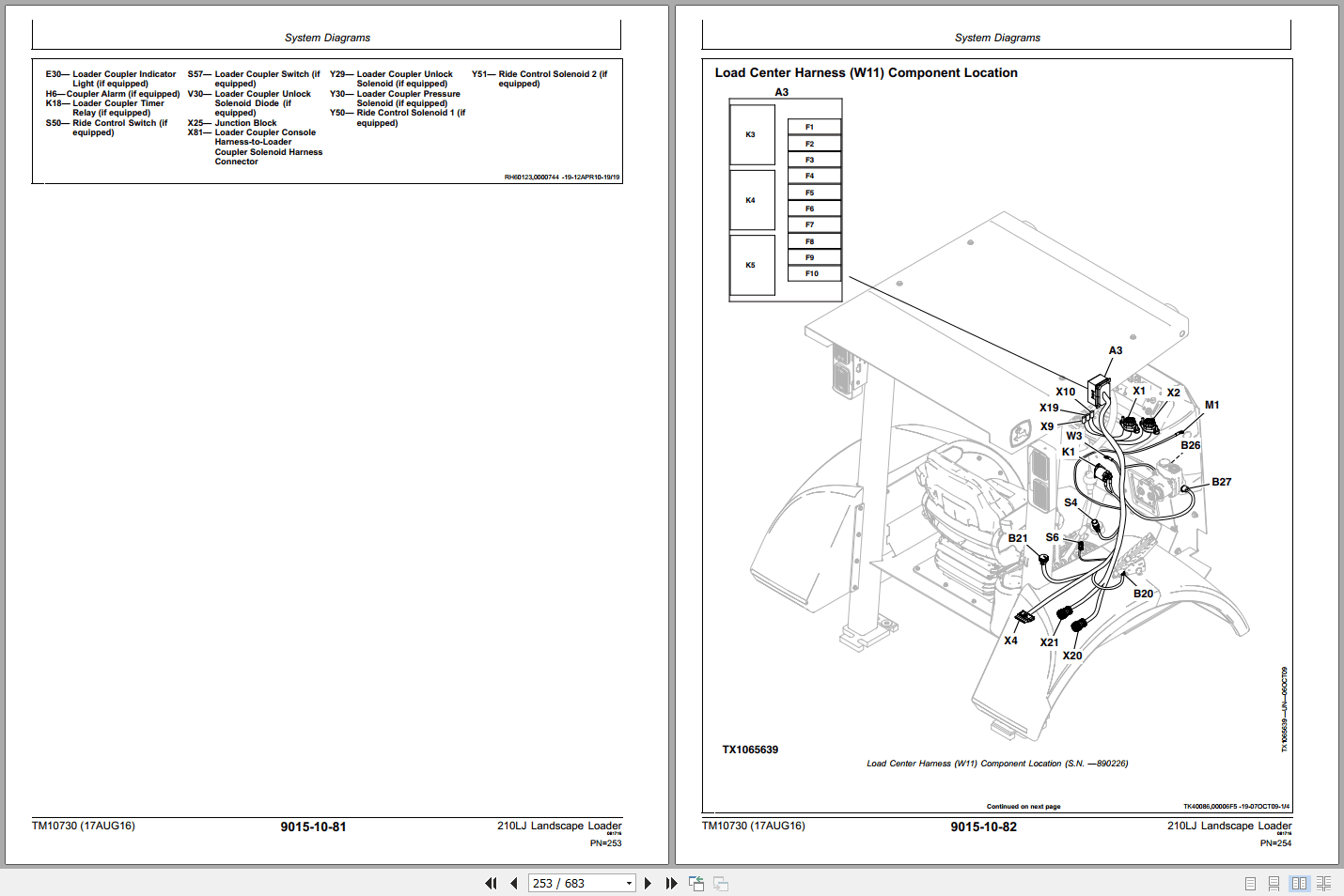 John Deere 210LJ Landscape Loader Operation Test Manual TM10730 (2)