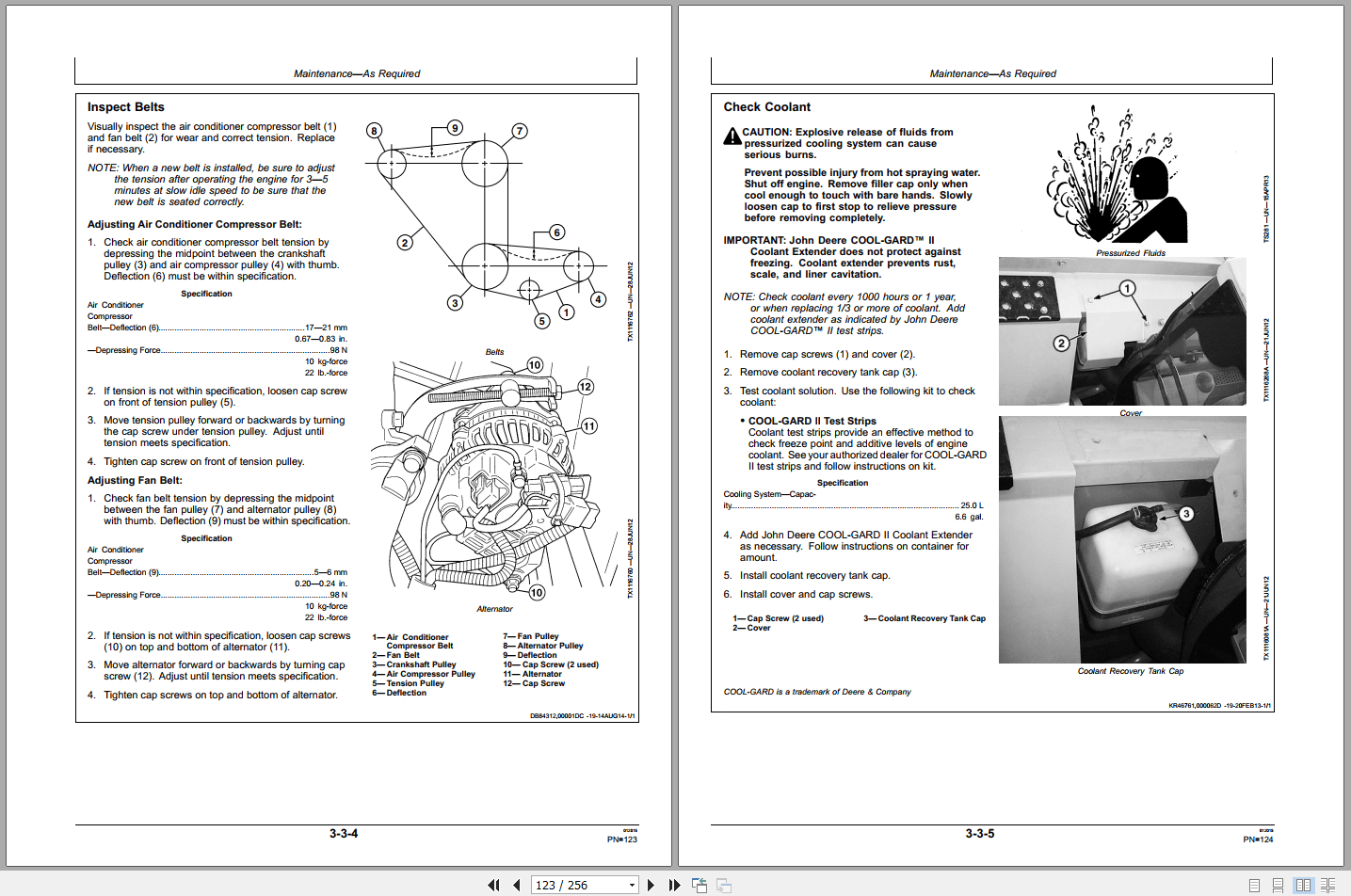 John Deere 245GLC Excavator Operators Manual OMT319598 (2)