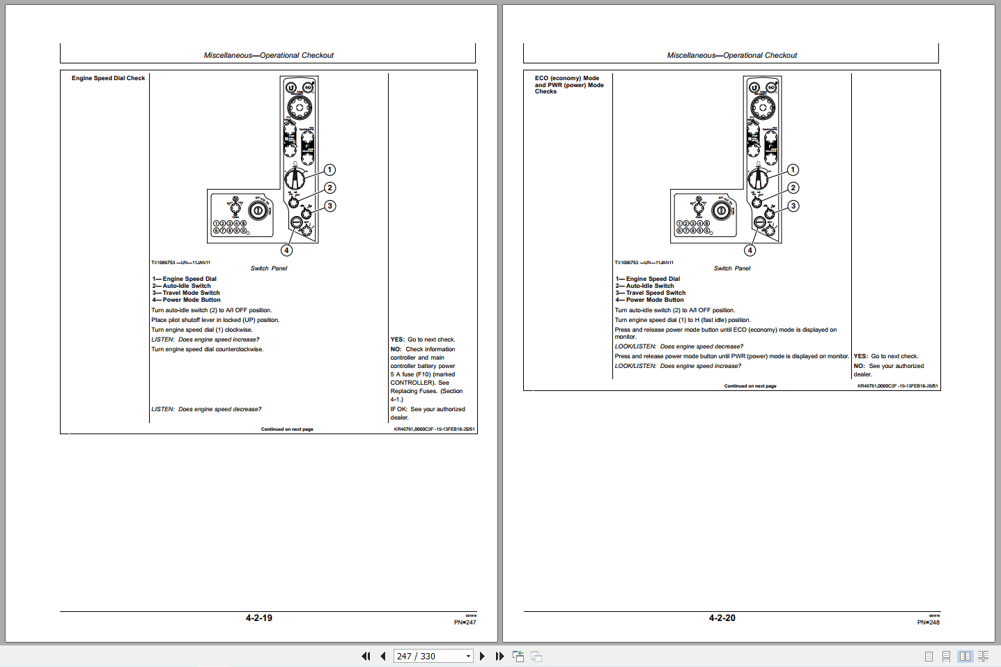 John Deere 350GLC Excavator Operators Manual OMT351368X19 C8 (2)
