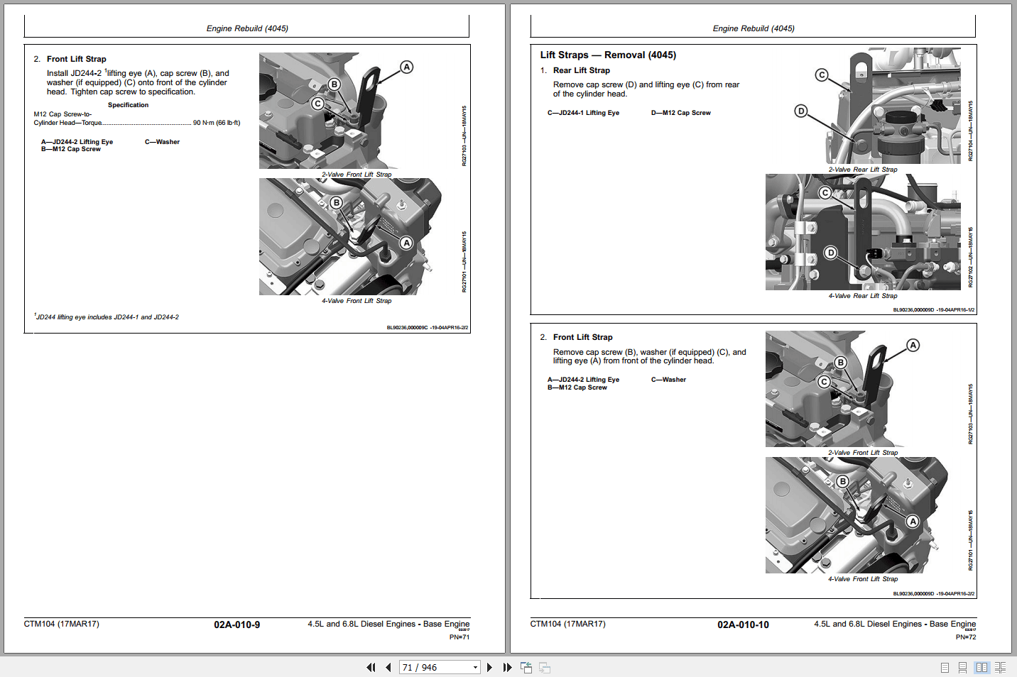 John Deere 4.5L 6.8L Diesel Engines Component Technical Manual CTM104 (2)