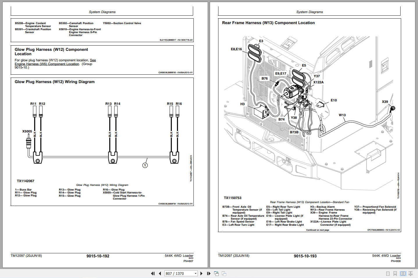John Deere 544K 4WD Loader Operation Test Manual TM12097 (2)