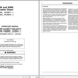 John Deere 550K 650K Crawler Dozer Operators Manual OMT356886X19 (1)