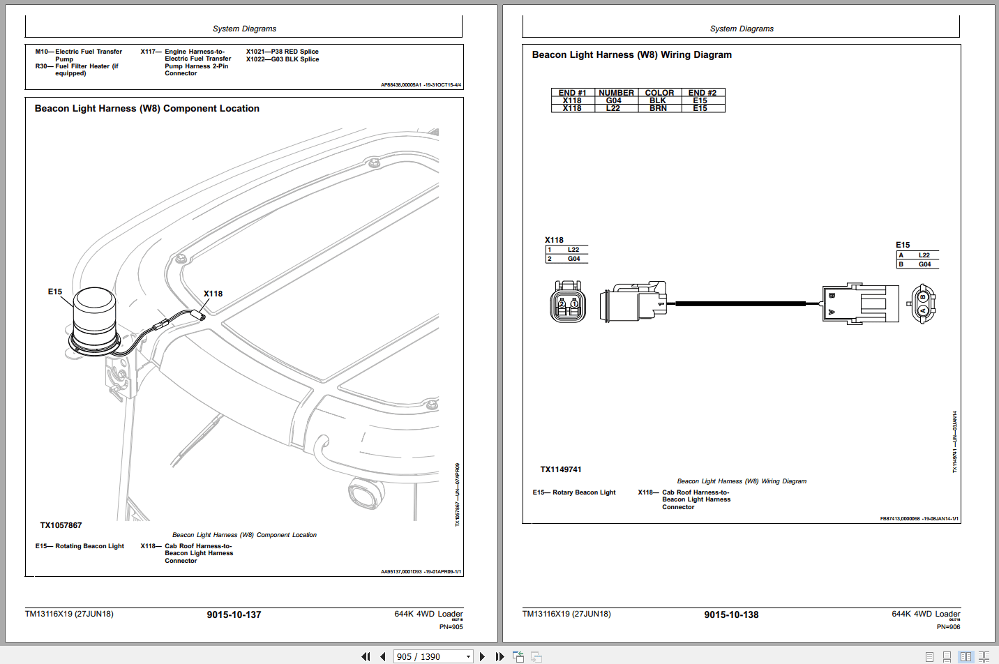 John Deere 644K 4WD Loader Operation Test Manual TM13116X19 2018 (2)