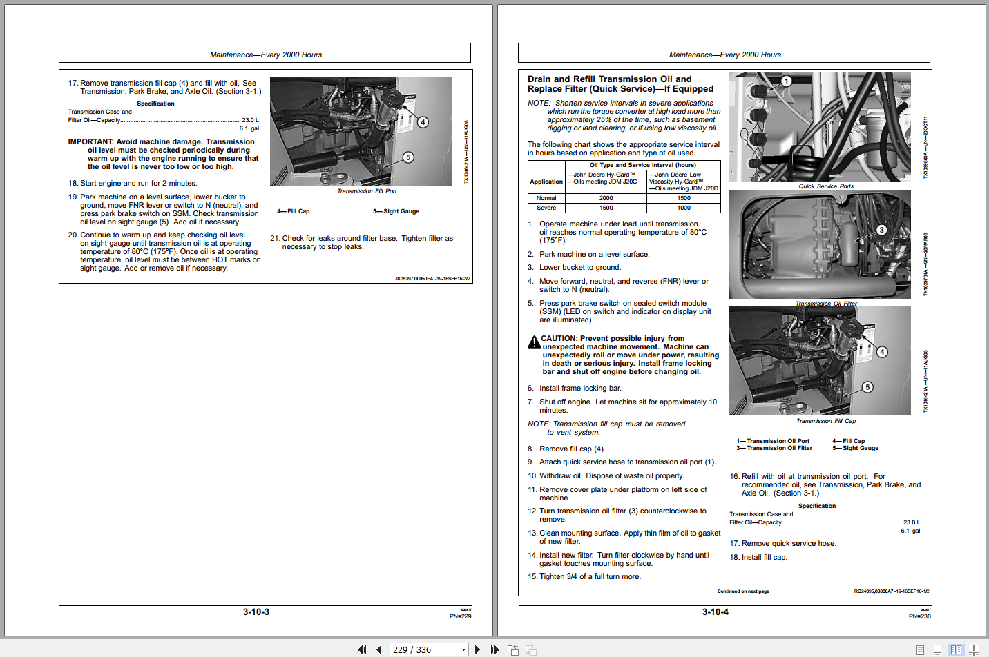 John Deere 644K 4WD Loader Operators Manual OMT344174 (2)