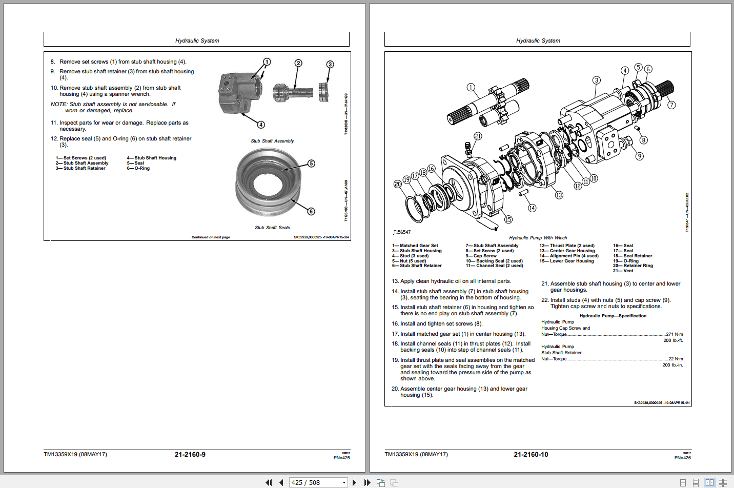 John Deere 700K Crawler Dozer Repair Technical Manual TM13359X19 05.2017 (3)