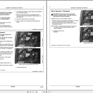 John Deere 750K 850K Crawler Dozer Operators Manual Omt355293X19 (2)