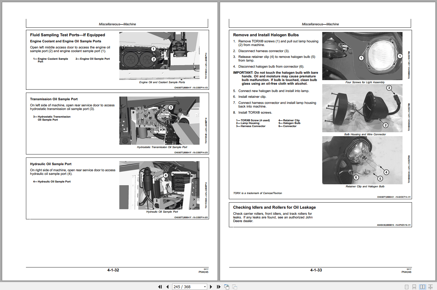 John Deere 750K 850K Crawler Dozer Operators Manual OMT355293X19 (3)