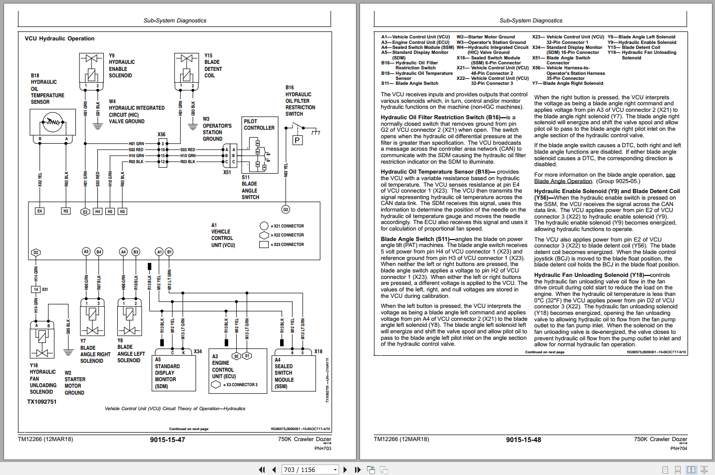 John Deere 750K Crawler Dozer Operation Test Manual TM12266 (3)