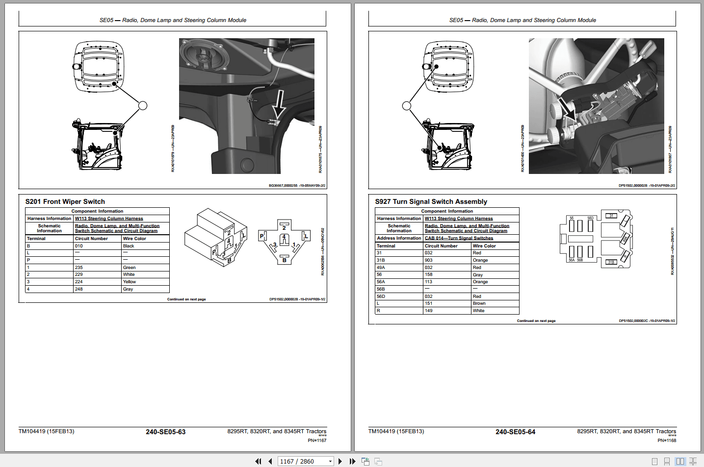 John Deere 8295RT 8320RT 8345RT Tractor Diagnostic Technical Manual TM104419 (3)