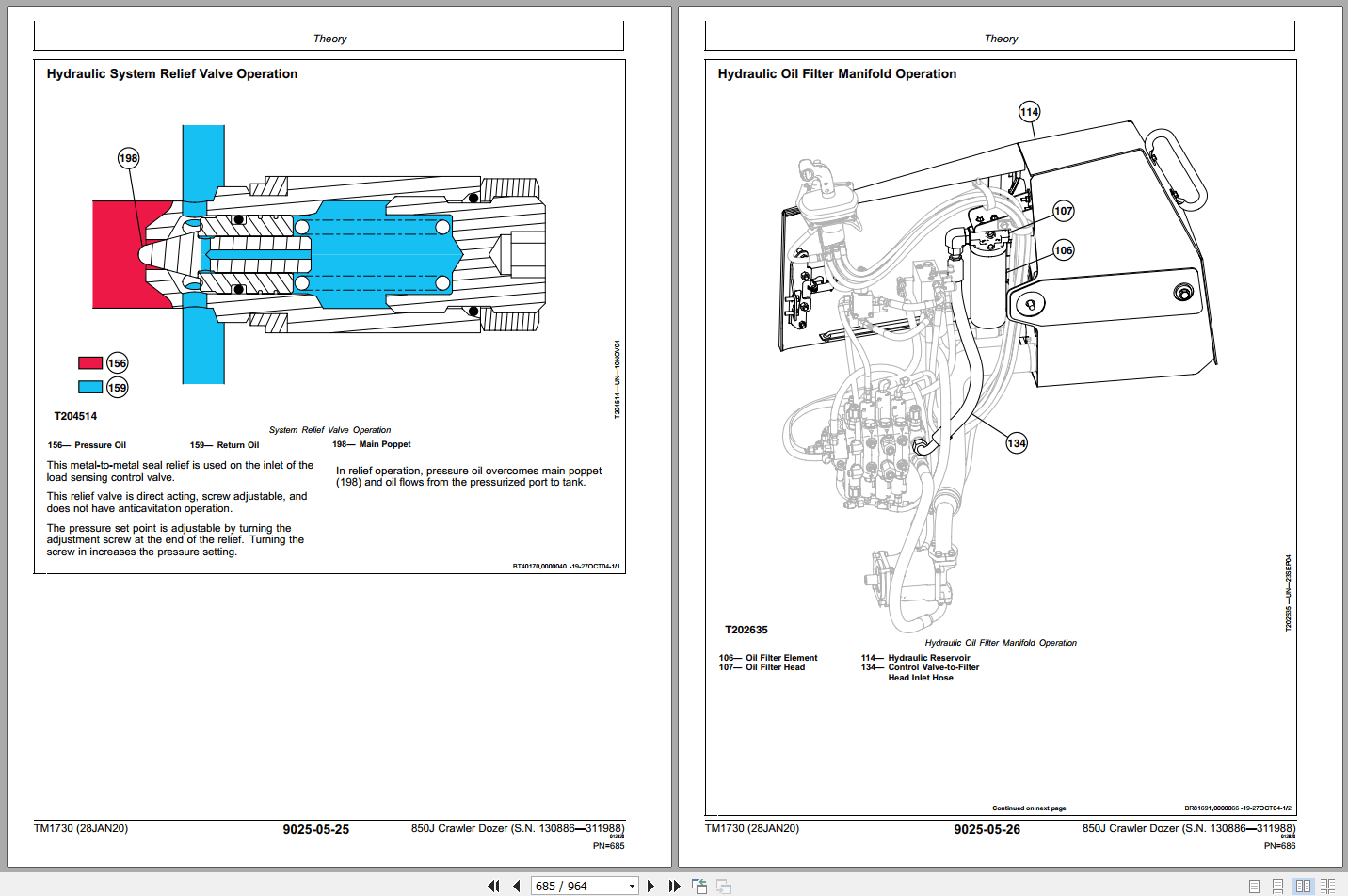 John Deere 850J Crawler Dozer Operation Test Manual TM1730 (3)