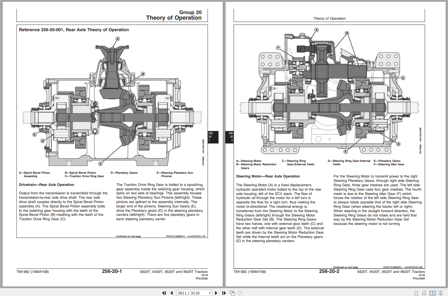 John Deere 9320T 9420T 9520T 9620T Tractor Operation Test Manual TM1982 (3)