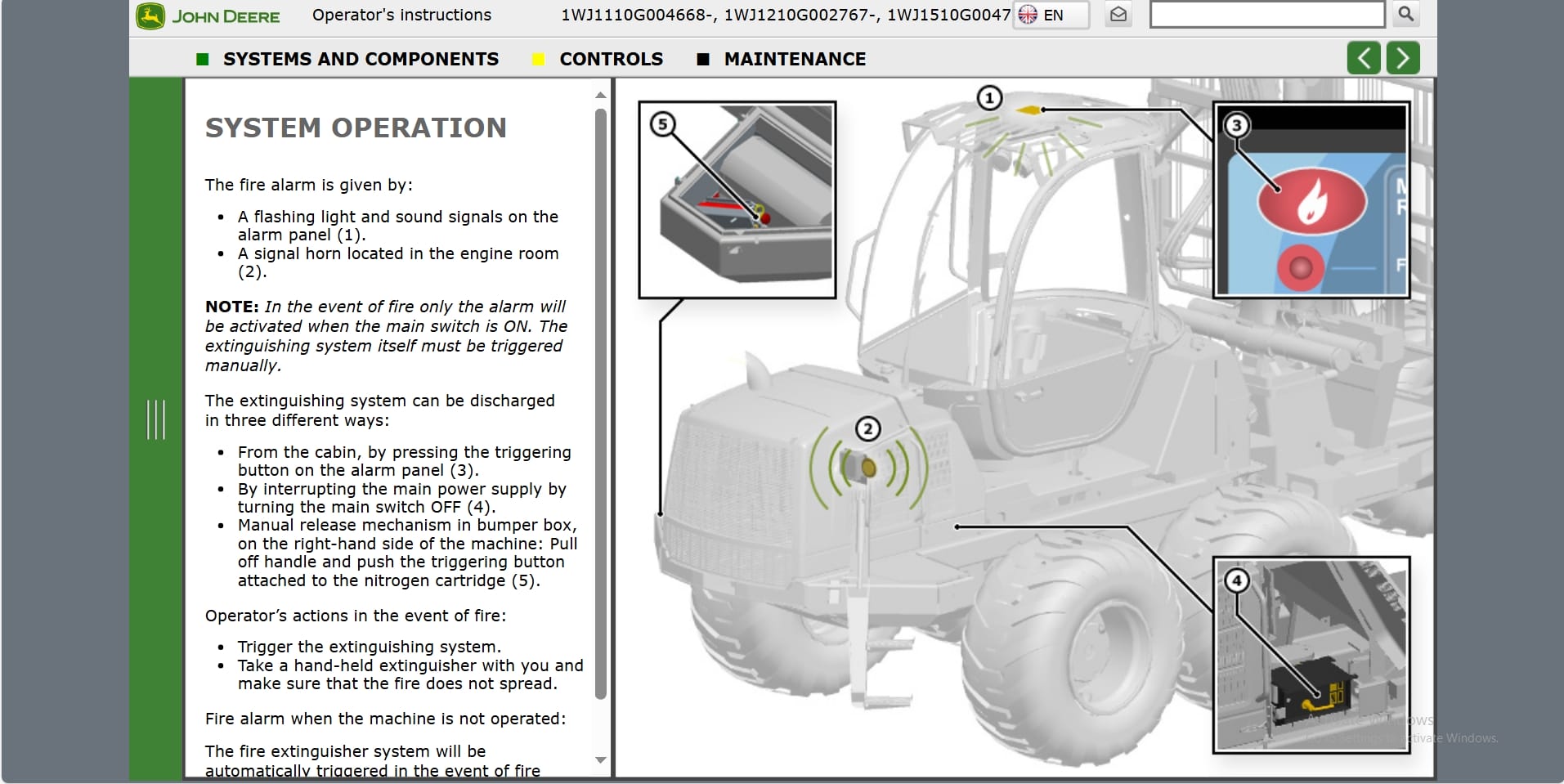 John Deere Forwarder 1110G 1210G 1510G OI FFC Gen2 T2 XI Operation Manual (3)