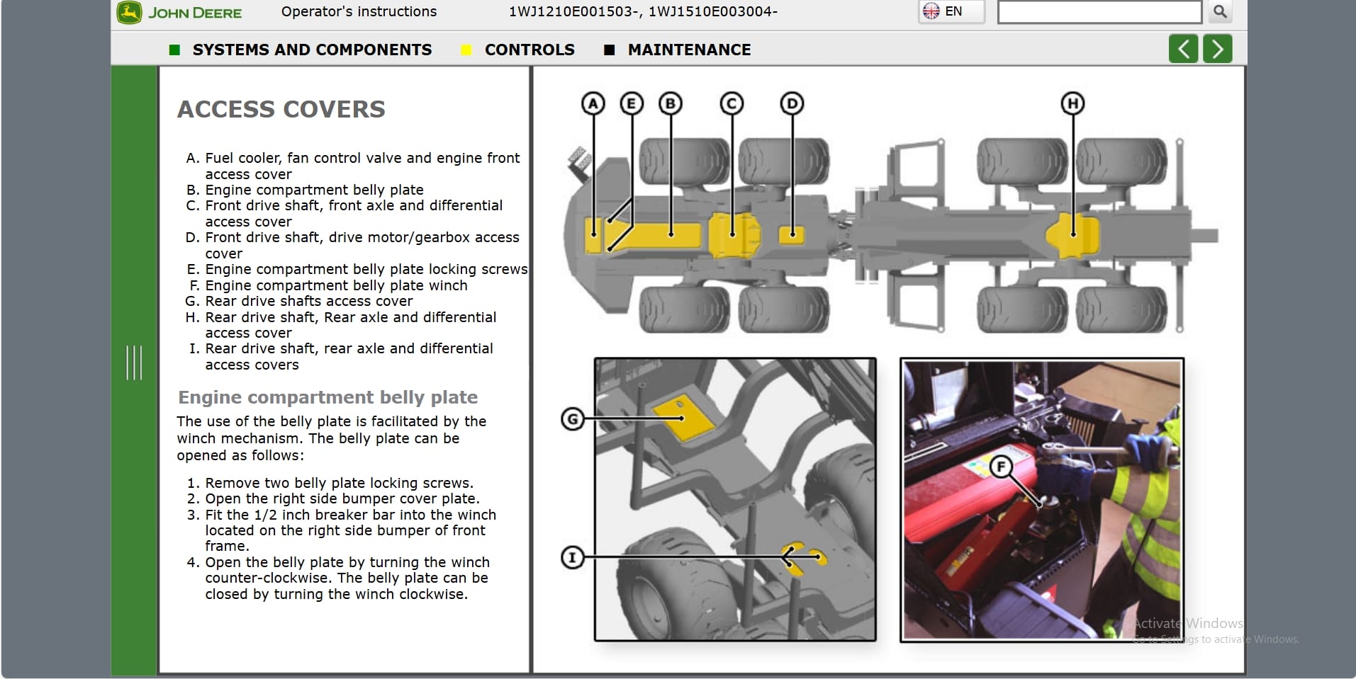 John Deere Forwarder 1210E 1510E Operation Manual (2)