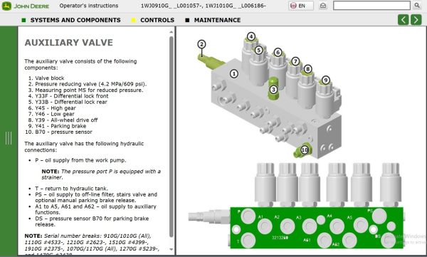 John Deere Forwarder 910G 1010G OI FFC XI Operation Manual (3)