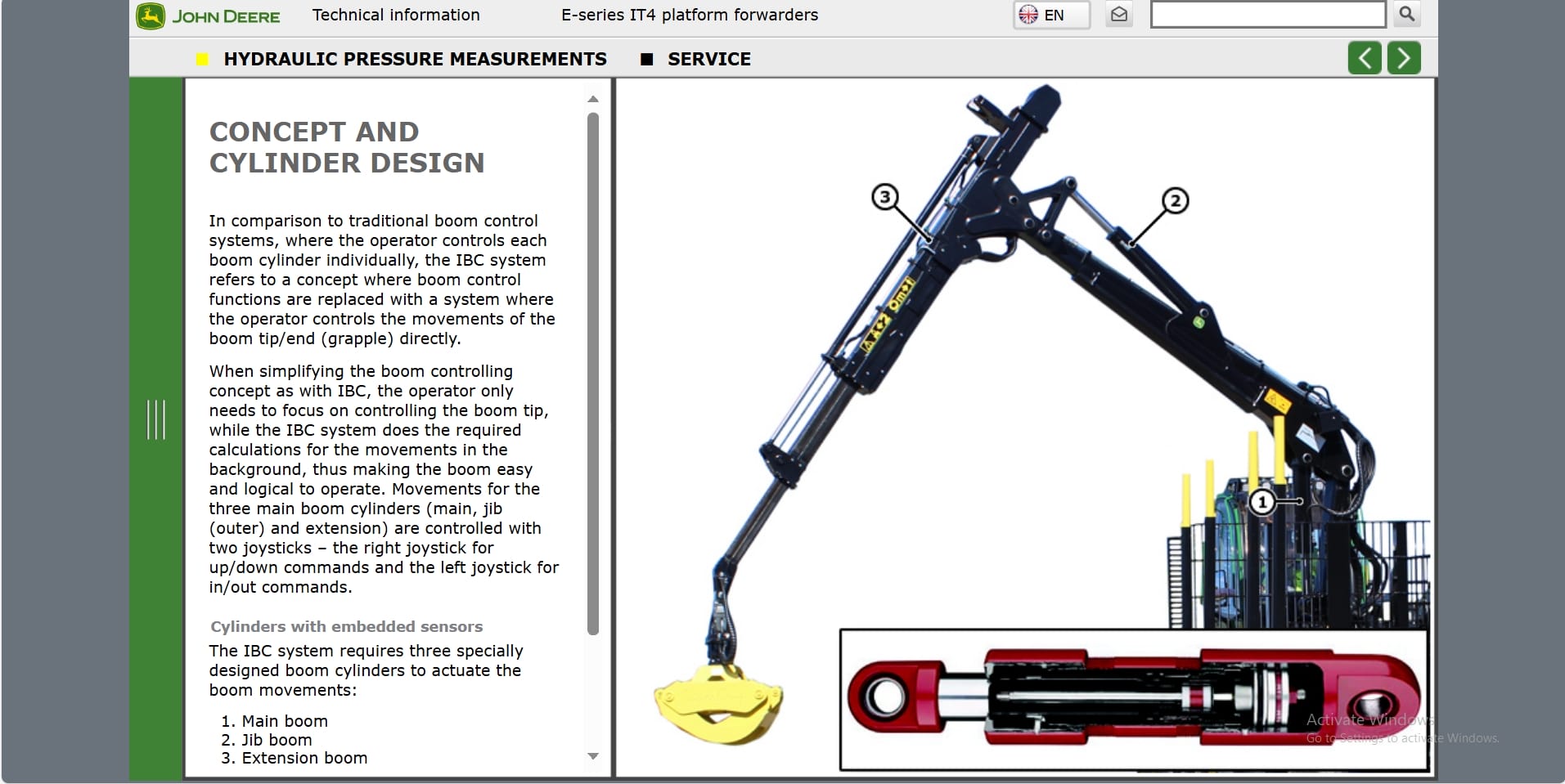 John Deere Forwarder E Series IT4 TI Technical Information (2)