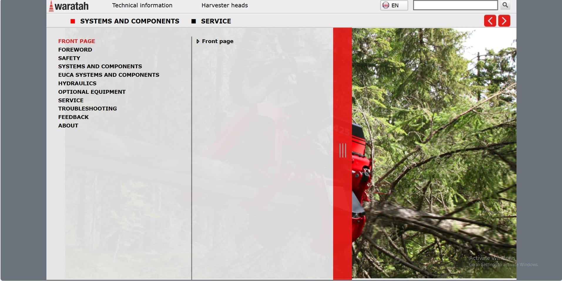 John Deere Harvester Head H200 H400 Series Technical Information (1)