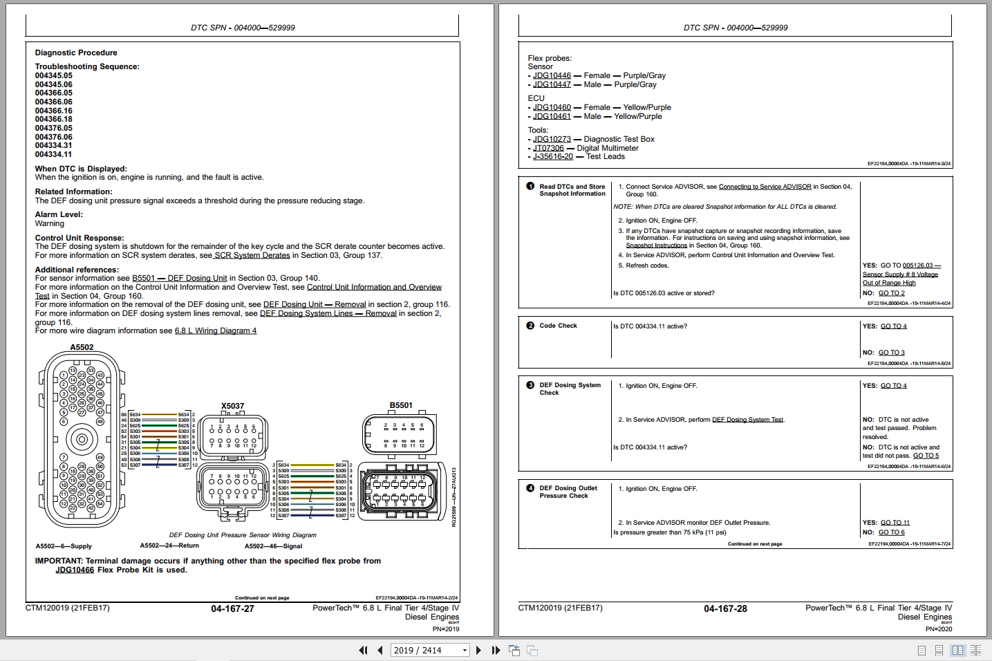 John Deere PowerTech 6.8L OEM Diesel Engines Component Technical Manual CTM120019 (3)