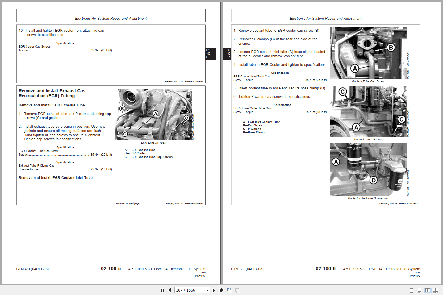 John Deere PowerTech Plus 4.5L 6.8L Diesel Engines Technical Manual CTM320 (2)