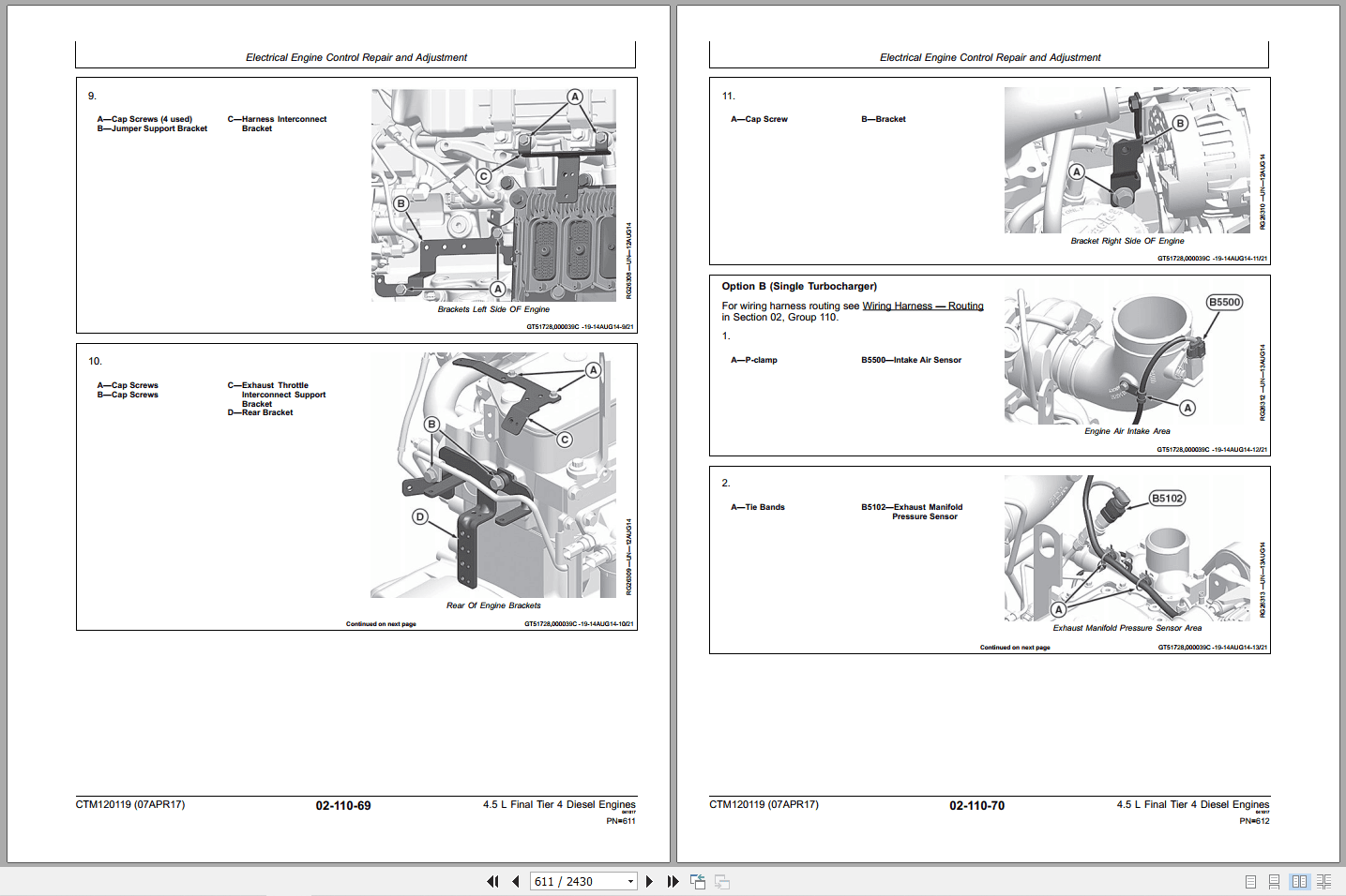 John Deere Powertech 4.5L OEM Diesel Engines Component Technical Manual CTM120119 (2)