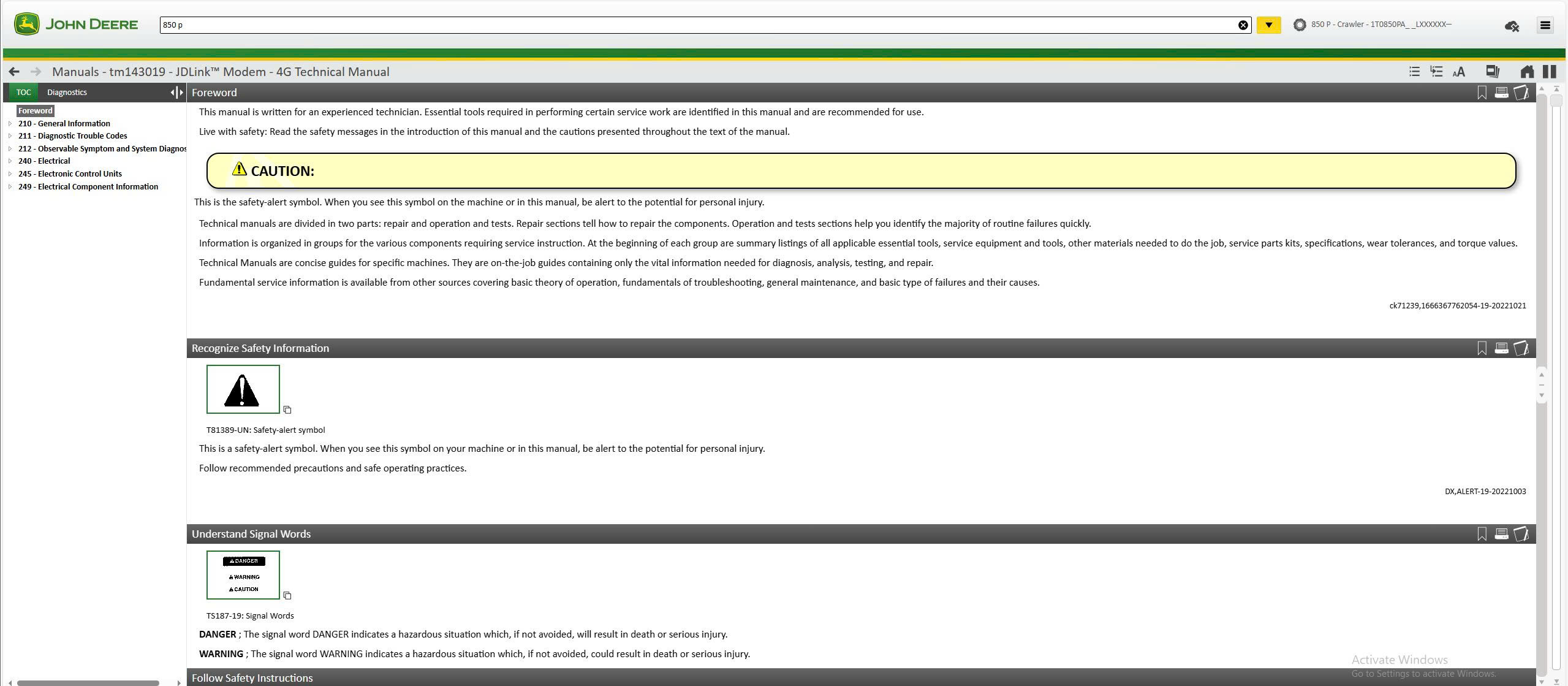 John Deere Service Advisor 5.4.44 Agricultural 2025.06 5