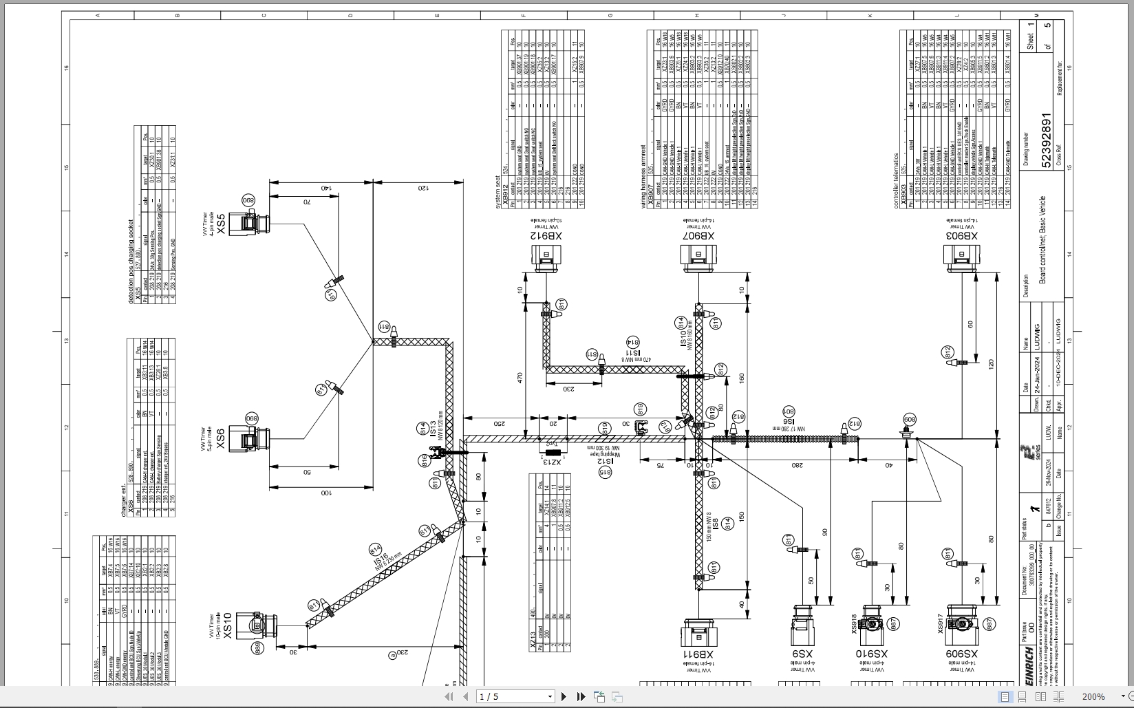 Jungheinrich Forklift ETV 314i 325i Operating Manual Electric Hydraulic Schematic (3)