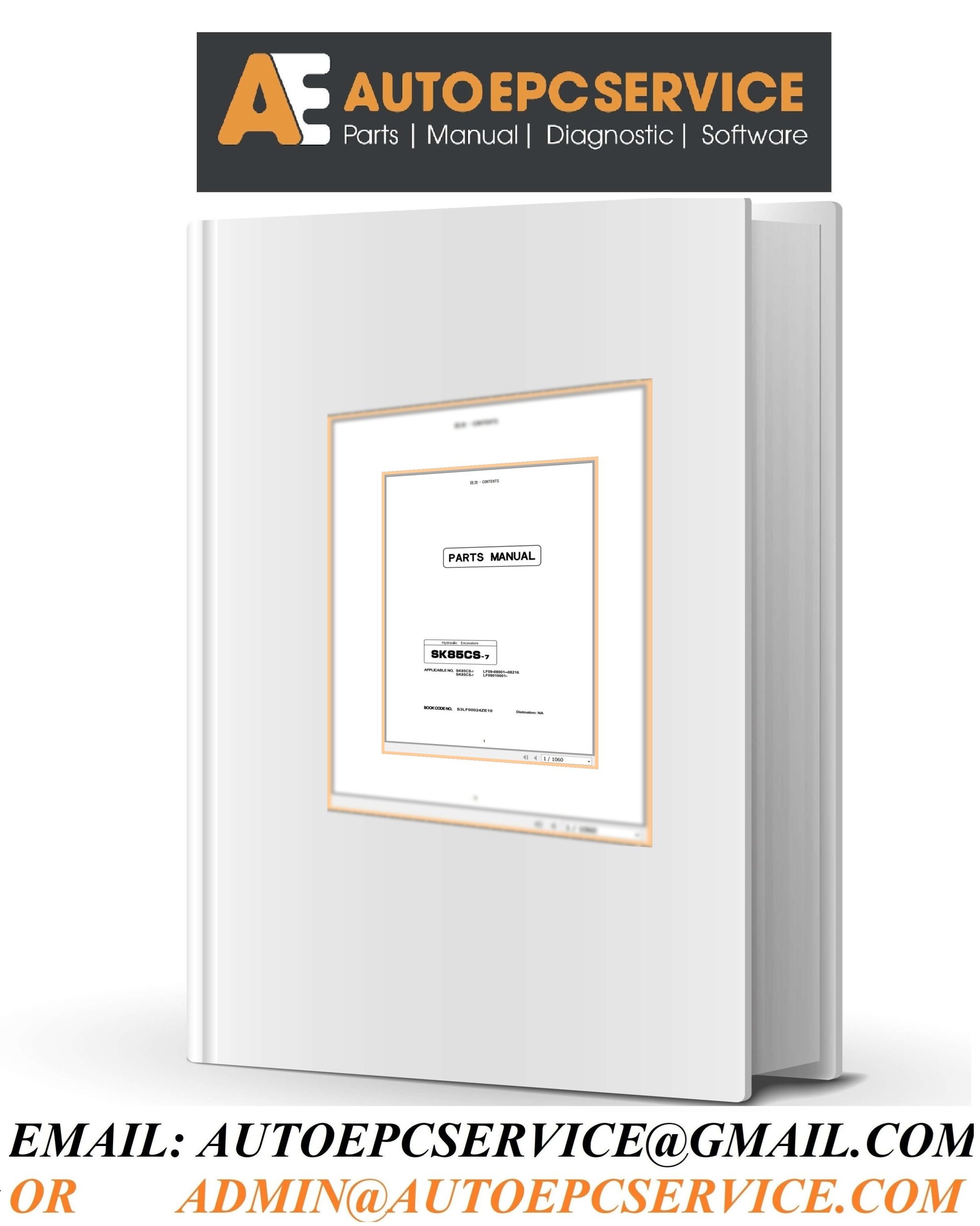 Kobelco Excavator Full Model 2025 Parts Catalog PDF Request (1)