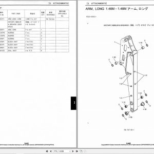 Kobelco Excavator SK28SR 6 Parts Catalog S3PD00009ZE01 EN JP (2)
