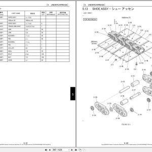 Kobelco Hydraulic Excavator SK75 8 Parts Manual S3LG00002ZE08 2020 EN JP (2)