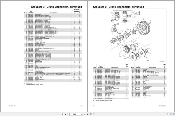 Kohler Volvo Engine TAD1640GE to TWD1643GE Parts Manual TP 6348 (2)