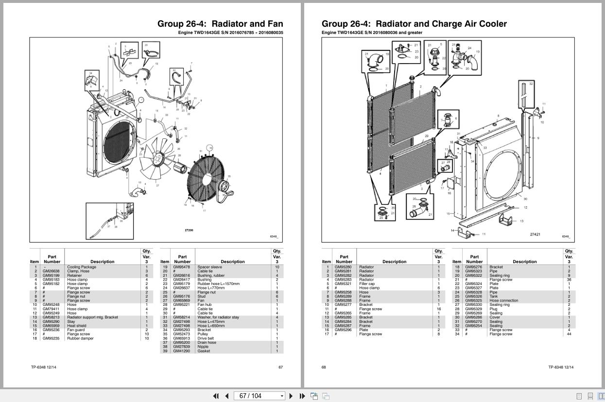Kohler Volvo Engine TAD1640GE to TWD1643GE Parts Manual TP 6348 (3)