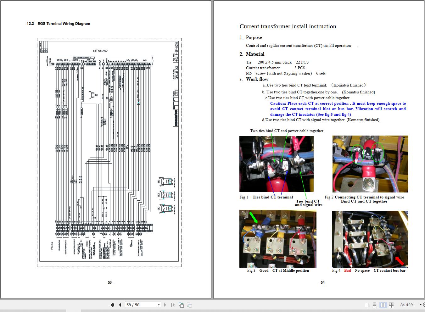 Komatsu Diesel Generator EGS45 6 to EGS1300 7 Operation Maintenance Manual 2