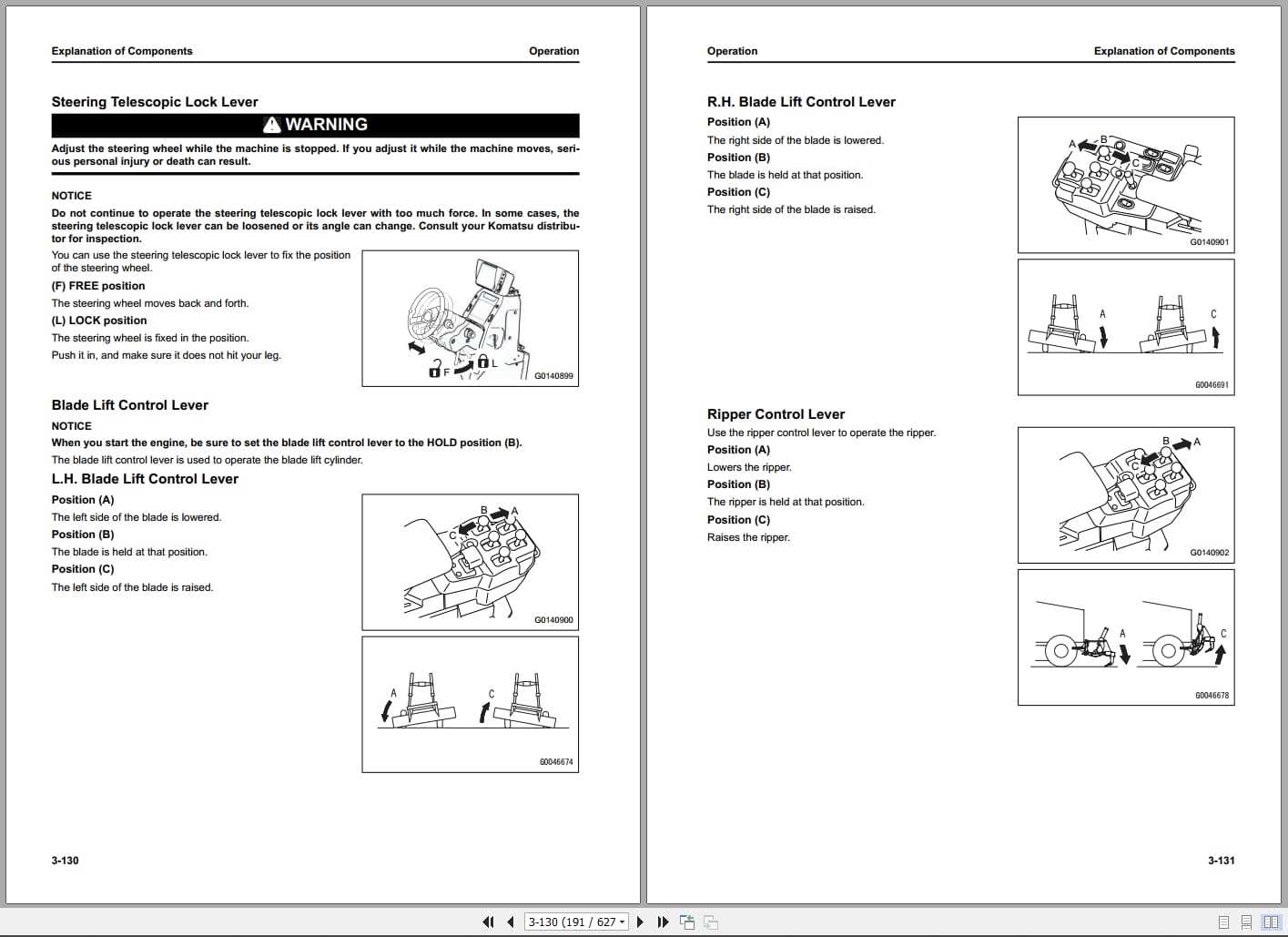 Komatsu Motor Grader GD955 7E0 Operation Maintenance Manual PEN02287 01 2025 (3)