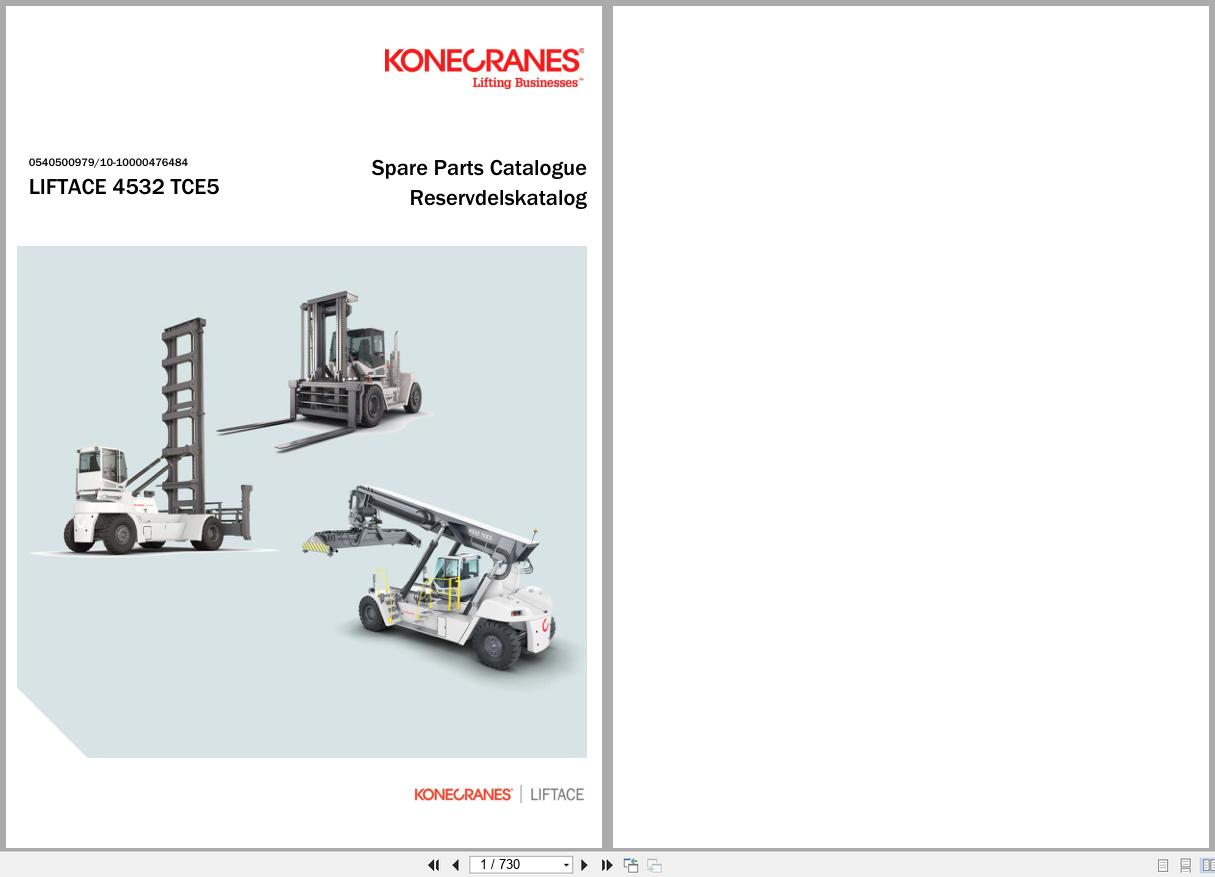 Konecranes Liftace 4532 TCE5 Engine Volvo TAD 1151 VE Parts Catalog (1)
