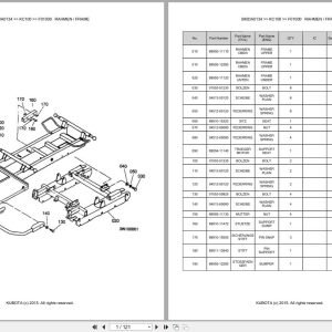 Kubota Dumper KC100 Parts Catalog EN DE (1)
