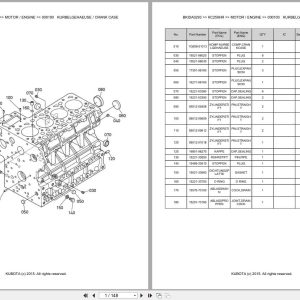 Kubota Dumper KC250HR Parts Catalog EN DE (1)