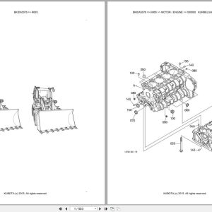 Kubota Excavator R065 Parts Catalog EN DE (1)