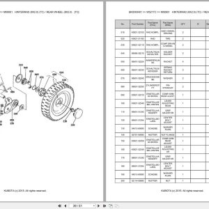 Kubota Mower W521TC Parts Catalog EN DE (3)