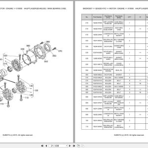 Kubota Tractor B2420D F B2420D F2 Parts Catalog EN DE (2)