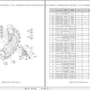 Kubota Tractor B2420D F B2420D F2 Parts Catalog EN DE (3)